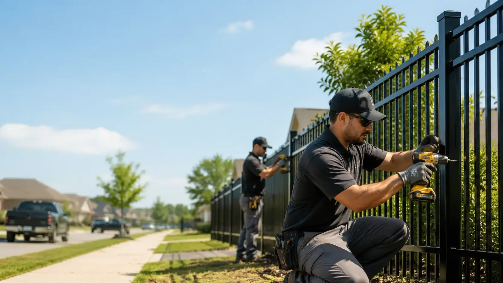 Metal Fence Installation in Bassett, VA